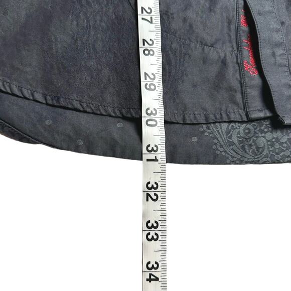 Robert Graham | Men | Black Paisley Contrast Textured Button Up Shirt | Size XL - Picture 6 of 12